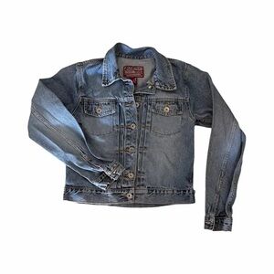 Classic Light Blue Denim Jacket - Women